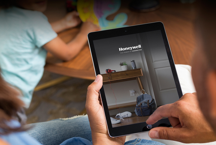 Honeywell Evohome app op tablet